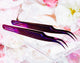 #6 Tweezer Long Originals Purple Collection